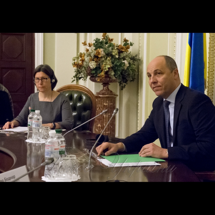 11 жовтня 2017 Голова Верховної Ради України Андрій Парубій взяв участь у Презентації портфелю програм та напрямків діяльності Агентства США з Міжнародного Розвитку (USAID).
